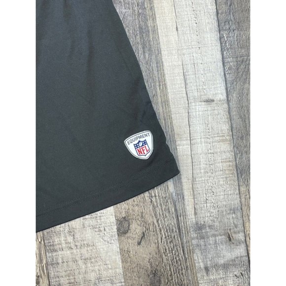 Nike OnField Men S Green Bay Packers Shorts Dri-Fit Gray Athletic Gym Practice - Picture 2 of 8